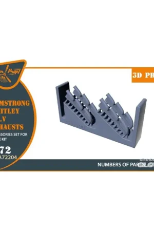 Hete Deal Armstrong Whitley Mk.V exhausts for Airfix kits