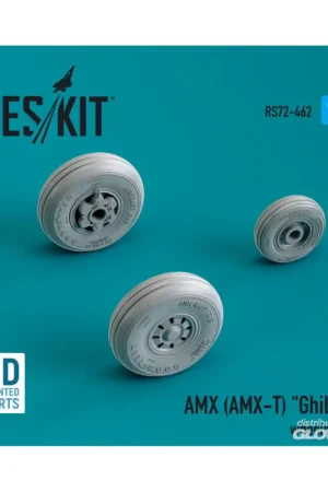 AMX (AMX-T) Ghibli wheels set (3D Printed) Merkproduct