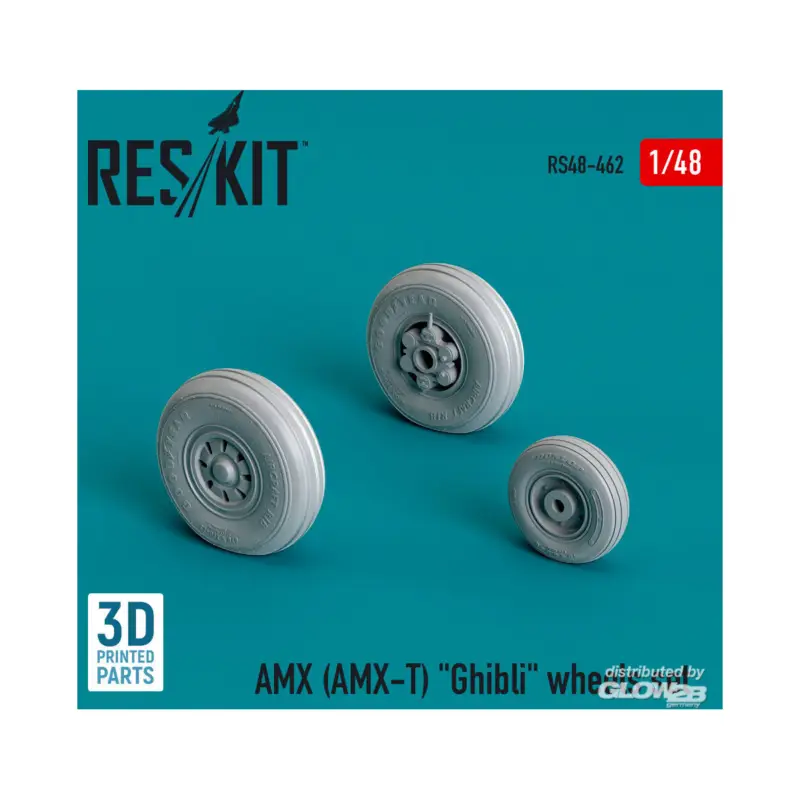 AMX (AMX-T) Ghibli wheels set (3D Printed) Betaalbaar