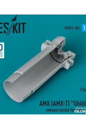 AMX (AMX-T) Ghibli exhaust nozzle for Italeri kit (3D Printed) Rechtstreeks Van De Fabrikant