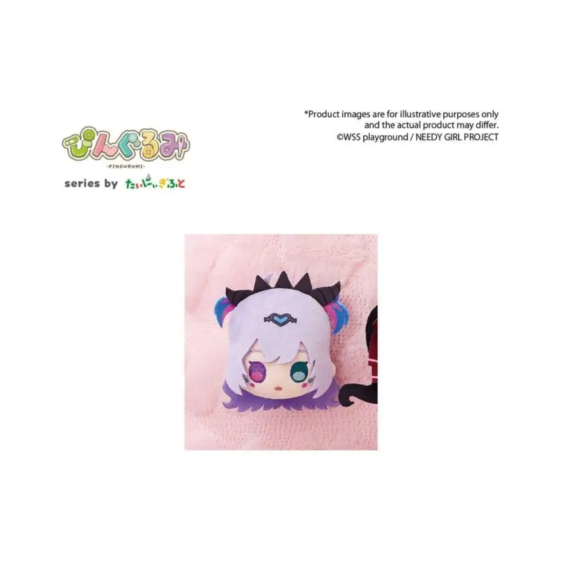 Needy Girl Overdose mini Figure Pingurumi Purple Lollipop 8 cm Figuurtje Uitverkoop