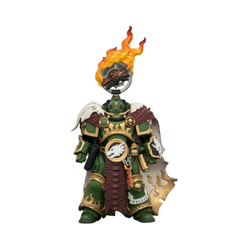 Finale Uitverkoop Warhammer Figure Salamanders Vulkan He'stan, the Forgefather 13 cm Figuurtje