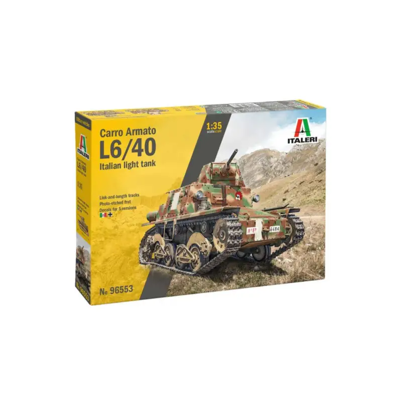 Snelle Levering L6/40 Gewapend voertuig Schaalmodel