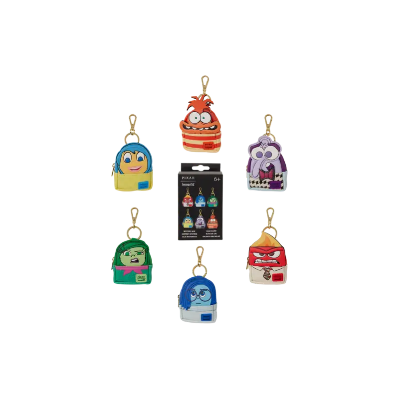 DISNEY - Vice-Versa 2 - Mini Backpack Bag Charm Loungefly Mystery Box Tijdelijk Beschikbaar