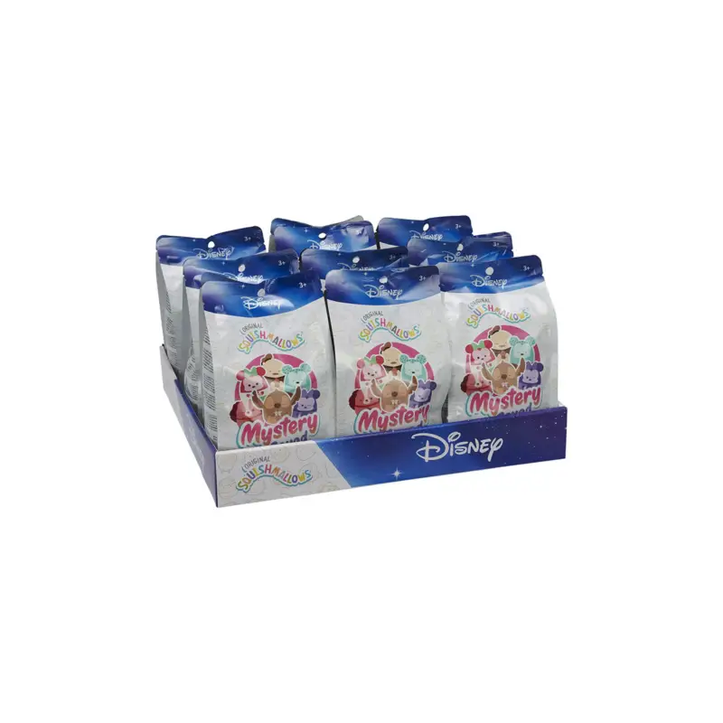 Squishmallows Disney Unscented Blinds Wave 1 Asst 9Pcs 12.5cm Bestel Nu