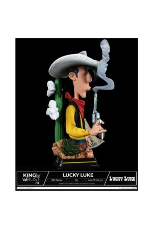Dagaanbieding LUCKY LUCK - Lucky Luke - King Bust 1/4 24cm Figuurtje