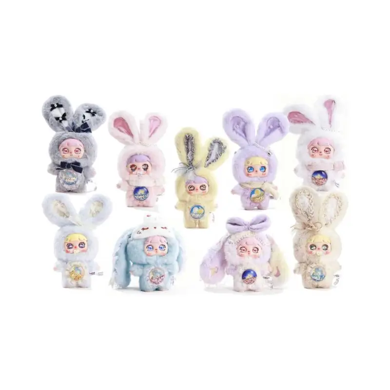 Original Character blind box pack 6 mini Figures Meya & Mocici Candy Heart Rabbit Bestseller