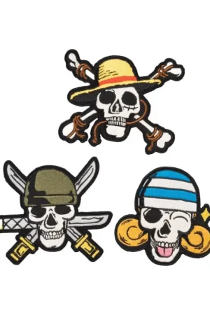 Betrouwbaar One Piece Netflix Patches Set
