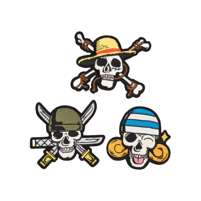 Betrouwbaar One Piece Netflix Patches Set