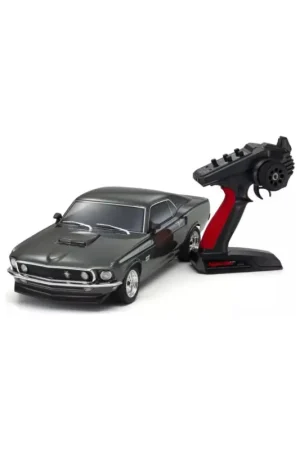 Superprijs Kyosho Fazer FZ02 (L) Ford Mustang Boss 429 Black 1969 1:10 Readyset