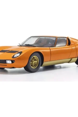 Kyosho 1:12 Lamborghini Miura P400 1968 Orange/Brown Interior Lage Kosten