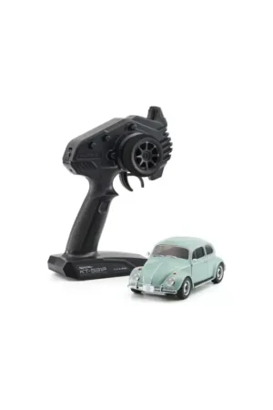 Kyosho Mini-Z MR04 RWD Volkswagen Beetle 1300 1966 Bahama Blue RC mini-auto Alleen Vandaag