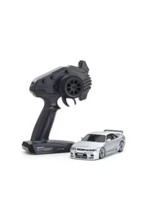 Op = Op Kyosho Mini-Z AWD Nissan Skyline GT-R R33 Nismo Silver (MA020N-L) RC mini-auto
