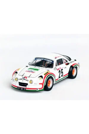 Weekendaanbieding Renault alpine a110 25 jp sonnati/jeanine fernon criterium de touraine 1976 Miniatuur