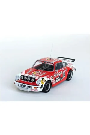 Porsche 911 carrera rs 14 hermes delbar/willy lux rallye ypres 1979 Miniatuur Voordeelprijs
