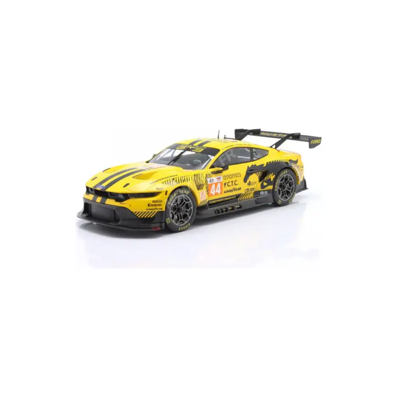 Ford mustang gt3 proton competition 44 hartshorne/tuck/mies 24h le mans 2024 Miniatuur Beperkte Voorraad