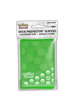 Pokemon Ultrapro Deck Protector Sleeves Energy 1 Grass Pack of 65pcs Lage Prijs
