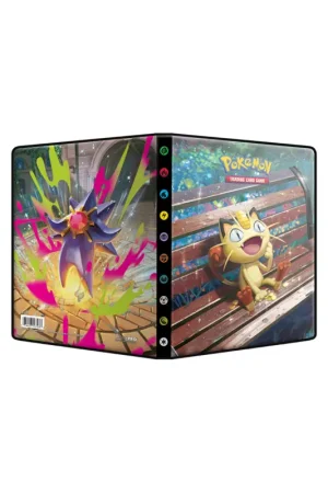 Pokemon Ultrapro 4-Pocket Portfolio 10 Pages Meowth Mega Starmie Finale Uitverkoop