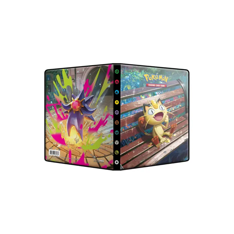 Pokemon Ultrapro 4-Pocket Portfolio 10 Pages Meowth Mega Starmie Finale Uitverkoop