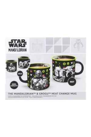 Star Wars: The Mandalorian thermal mug featuring Mandalorian and Grogu Tijdelijk Beschikbaar
