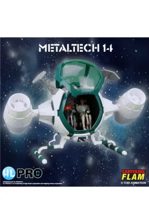 Captaine Flam Metaltech 14 Cosmoliner Cosmolem Box FR Figuurtje Gereduceerde Prijs