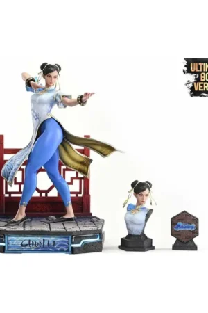 Gratis Retour Street Fighter 6 Premium Masterline statue 1/4 Chun-Li Ultimate Bonus Version 69 cm