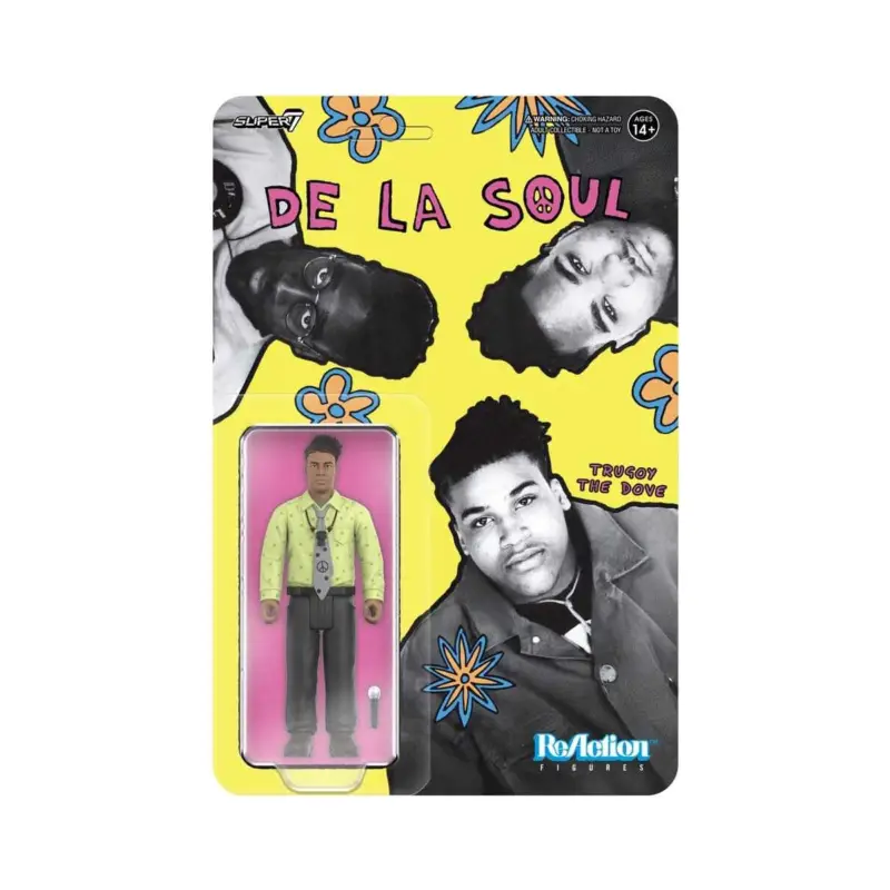 De La Soul ReAction Figure Wave 01 David "Trugoy the Dove" Jolicoeur (Me, Myself & I) Figuurtje Favoriet
