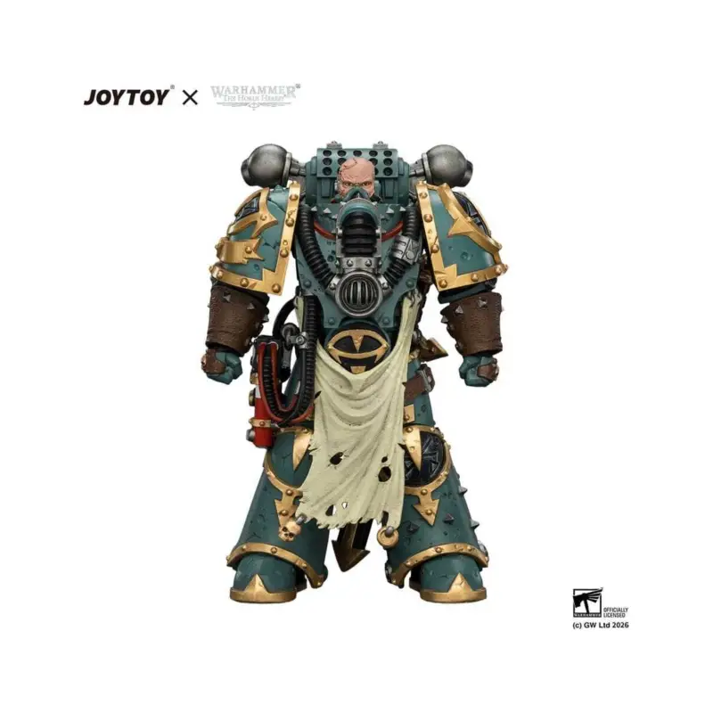 Must-Have Warhammer Figure Sons of Horus Maloghurst the Twisted, the Warmaster's Equerry 13 cm
