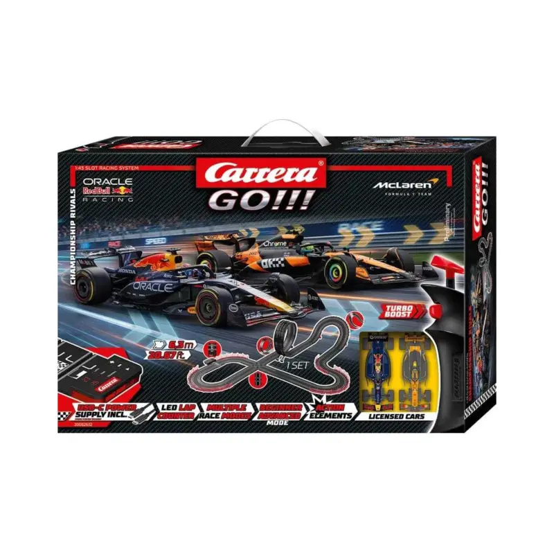 Carrera GO!!! Championship Rivals slot car track Weekendaanbieding