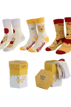 Lage Kosten Winnie the Pooh Socks 3-pack 36-43