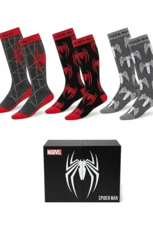 Lage Prijs Marvel Spider-Man Socks, 3-pack, sizes 38-45