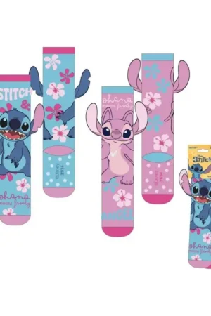 Lilo & Stitch Socks with Stitch Appliqués 27-34 Tijdelijk Beschikbaar