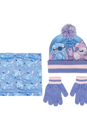 Gratis Retour Lilo & Stitch 3-piece set: hat, scarf/snood & Stitch gloves