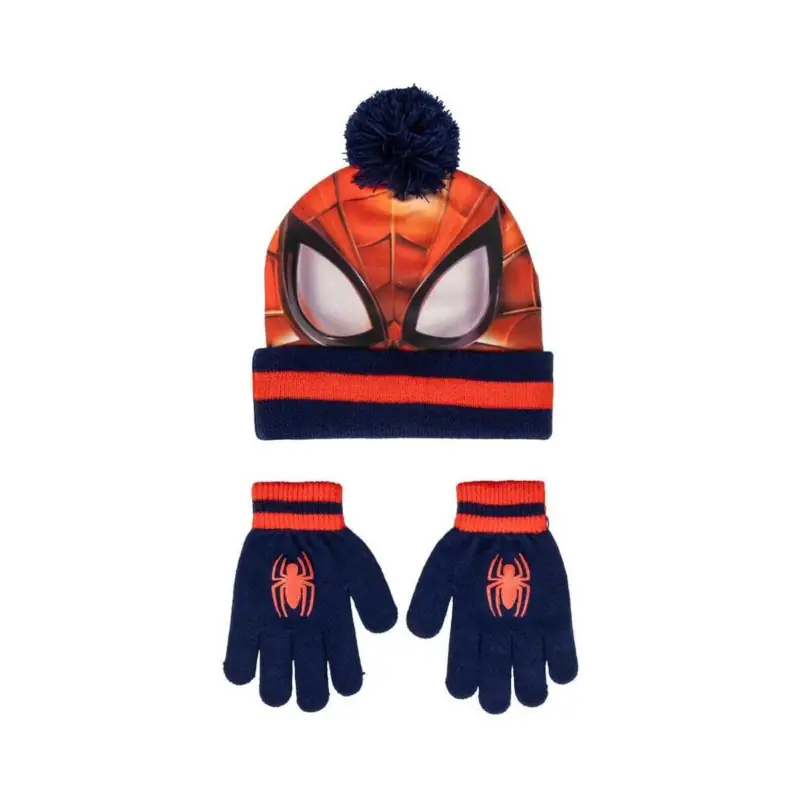 Beste Prijs Marvel Spider-Man 2-Piece Hat & Mittens Set