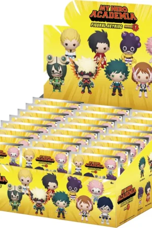 Koopje MY HERO ACADEMIA - Series 7 - 3D Foam Bag Clip Keychain (Display 24 Pcs)