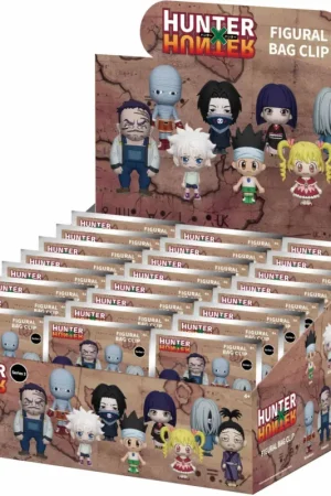 HUNTER X HUNTER - Series 3 - 3D Foam Bag Clip Keychain (Display 24 Pcs) Shop Nu