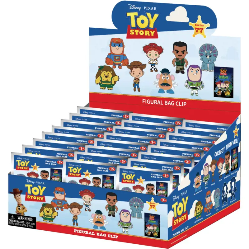 Superprijs TOY STORY OF TERROR - Series 79 - 3D Foam Bag Clip (Display 24 Pcs)