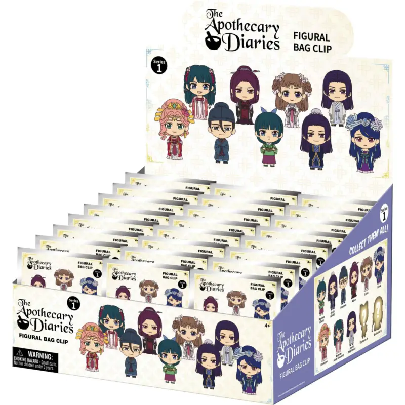 Lage Prijs The Apothecary Diaries -Series 1 - 3D Foam Bag Clip Keychain (Display 24 Pcs)