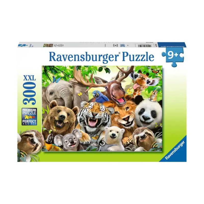 Puzzle Selfie met wilde dieren (300 pcs) Finale Uitverkoop