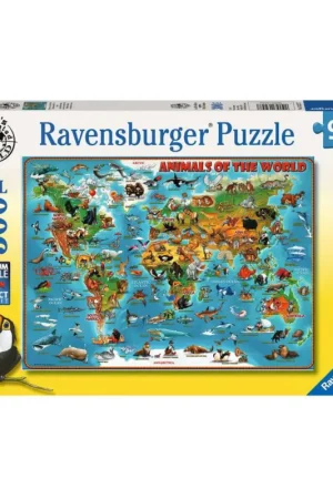Lage Kosten Puzzle Dieren over de hele wereld (300 pcs)