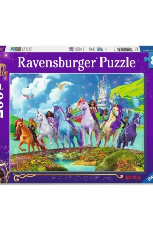 Puzzle De magie van de eenhoornschool (200 pcs) Express Levering