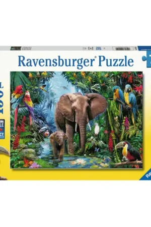 Voordeelprijs Puzzle Jungleolifanten (150 pcs)