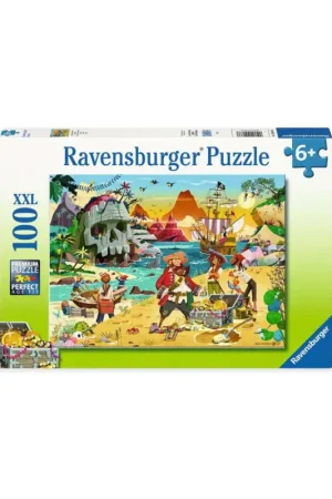 Puzzle De schat van de piraten (100 pcs) Gecertificeerd