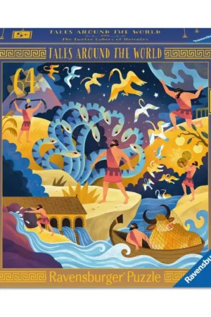 Koop Vandaag Puzzle De twaalf werken van Hercules (64 pcs)