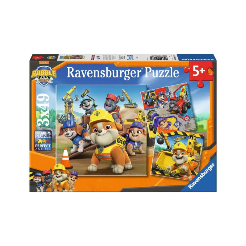 Puzzle Werkvoertuigen / Rubben (49 pcs) Must-Have