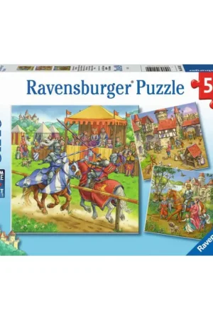 Veilige Betaling Puzzle Ridders uit de Middeleeuwen (49 pcs)