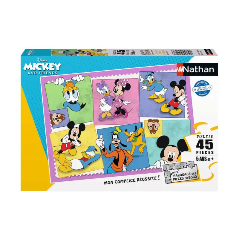 Exclusieve Aanbieding Puzzle Mickey's kleurrijke wereld (45 pcs)