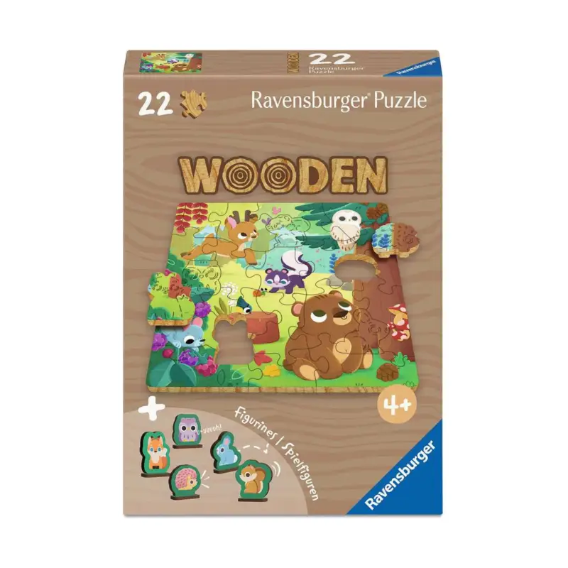 Puzzle Bosdieren (22 pcs) Veilige Betaling