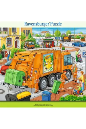 Lage Prijs Puzzle Vuilniswagen (35 pcs)