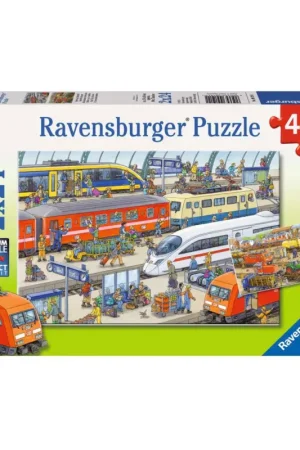 Rechtstreeks Van De Fabrikant Puzzle Chaos op het treinstation (24 pcs)
